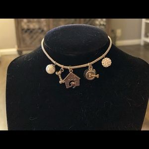 Silver Dog Charm Bracelet